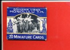 HONOLULU Carnet Avec 20 Miniatures Cards - Honolulu