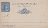 Entier Postal - Entero Postal - Ganzsache - Postal Stationary - Intero Postal - Tête Bleue 10c - FRANCO DE PORT - Postwaardestukken