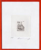 -Saint-Pierre & Miquelon épreuve D'artiste Forge,chien - Imperforates, Proofs & Errors