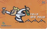 TARJETA DE BRASIL DE NAVIDAD (CHRISTMAS)  FELIZ AÑO NUEVO - Noel