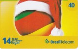 TARJETA DE BRASIL DE NAVIDAD (CHRISTMAS)  PAPA NOEL - Noel