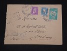 BULGARIE - Enveloppe En Recommandée De Sofia Pour Strasbourg En 1946 - Griffe " Par Avion" - A Voir - Lot P10576 - Cartas & Documentos