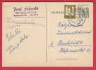 183927 / 1966 - 15 Pf. SCHLOSS  TEGEL IN BERLIN + 5 Pf. Albertus Magnus , GLADBECK , Germany Stationery - Postcards - Used
