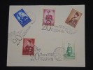 BULGARIE - Enveloppe Avec Série Complète Obl. 1 Er Jour - A Voir - Lot P10586 - Storia Postale