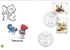 Algeria FDC 1625/6 Olympic Games London 2012 Taekwondo Karaté Karate - Schwimmen