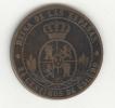 2 1/2 Centimos De Escudo Espagne / Spain 1868 Isabel II TTB - Other & Unclassified