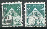 EGYPTE - Y&T 943 Et 1018 - Usati