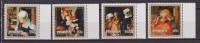 PENRHYN ART PAINTING 358/61 CHRISTMAS 89´ MNH DIPINTI - Autres & Non Classés