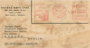 INVIO STAMPA DA SAN PAULO (BRASILE)      ANNO  1965    (VIAGGIATA) - Storia Postale