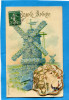 ALMANACH 1908+en Dépliant Sur Carte  De Voeux - Small : ...-1900