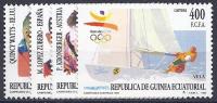 JUEGOS OLIMPICOS - GUINEA ECUATORIAL 1993 - Edifil #165/8 ** - Summer 1992: Barcelona