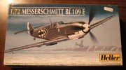 Maquette Messerschmitt Bf 109 E -Heller - Military Vehicles