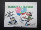 AUTOCOLLANTS - AUTOCOLLANT (M1527) GASTON LAGAFFE - GUUST (2 Vues) Ik Bespaar Energie - Ministerie Van Economische Zaken - Autocollants