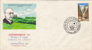 29267- ROMANIAN GEOGRAPHY SOCIETY, SIMION MEHEDINTI, BICAZ GORGES, SPECIAL COVER, 1974, ROMANIA - Geography
