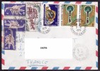 Nouvelle Calédonie -  Lettre Avec   YT  379- 383 - 388 -  PA 146  - Cote  9.70e - Cartas & Documentos