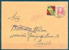 1937 , GUERRA CIVIL , GRANADA, SOBRE CIRCULADO A SEVILLA , CENSURA MILITAR , HELLER G28.2A, LOCAL ASOC. DE CARIDAD - Storia Postale