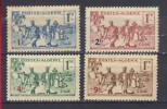 Lot  N°s 159* à 162* Série Complète    (1939) - Unused Stamps