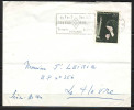 MONACO Secap " Du 3 Au 9 Nov 1958 CROIX-ROUGE MONEGASQUE "  Bernadette En Prieres SEUL Sur LETTRE - Lettres & Documents