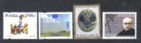 Poland Mi 3509 + 3510 + 3516 + 3517  4 Stamps From 1994 MNH - Ongebruikt