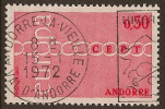 ANDORRA 1971 50c Europa SG F231 U #OC21 - Gebruikt