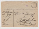 Heimat AG Burg Ca. 1940 Interniertenstempel Nach Altishofen - Dokumente
