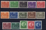 SCHWEDEN Mi.Nr. 144 - 158 , MH/*, Mit Falz, Avec  Charnière  1924 Weltpostkongress - Unused Stamps
