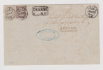 Heimat AG Frick 1879-04-30 Gerichtsakte 45Rp Sitzende 40+5Rp - Storia Postale
