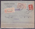 France Type Merson - Lettre - 1900-27 Merson