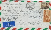 Egypt. Postmark: Paquebot - Port Said.   Cover Sent To Denmark.  H-577 - Posta Aerea