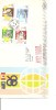 Hong-Kong -exposition De 1986 ( FDC De 1986 Voyagé Vers Israel à Voir) - FDC