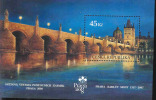 Czech Republic 2008 - Carl Bridge In Prague, S/S, MNH - Blocks & Kleinbögen