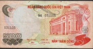 VIETNAM  P28 500  DONG   1970   F-VF - Viêt-Nam