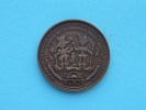 100 BEWINSTROPERS Sint Amands 1982 ( 36 Mm. / 16,8 Gr. Koperkleur - For Grade, Please See Photo ) ! - Jetons De Communes