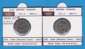 ALTO IMPERIO ROMANO TIBERIO (14 Al 37 D.C.)  Semis Cobre ILICI ELCHE (Alicante)  SC/UNC  Réplica   T-DL-11.389 - The Julio-Claudians (27 BC Tot 69 AD)