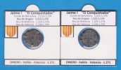 ESPAÑA (época Medieval)  Jaime I "El Conquistador" (1.213-1.276)  Dinero-Vellon-Valencia  SC/UNC  Réplica   T-DL-11.390 - Premières Frappes