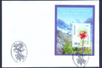 Kyrgyzstan 2007 Flower "Aigul". Mountains. FDC** - Kirgisistan