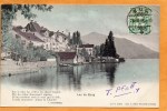 Lac De Zoug 1905 Postcard - Zug