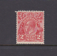 Australia 1926-30 Small Multiple Watermark Perf 12,5x13,5 King George V, SG 99 Two Penny Red Mint - Ungebraucht