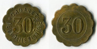 N93-0265 - Monnaie De Nécessité - Paris - Cabaret De La Belle Meunière - 30 Centimes - Monedas / De Necesidad