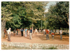 CPSM PETANQUE JEUX DE BOULES SAINT VALLIER DE THIEY 06 JEUX SOUS LES PLATANES ED MAR - Pétanque