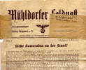 MILITARIA - Journal Allemand De 4 Pages - MÜHLDORFER FELDPOST Du 01 Mai 1940 - German