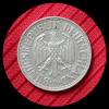 1 Deutsche Mark Allemagne 1954 D - 1 Mark