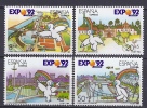 ESPAGNE - Yvert - 2664/67** - Cote 3 € - 1992 – Séville (Espagne)