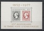 Luxemburg Luxembourg 1977 Stamp Day Mi. BL 10 MNH L050 - Blocks & Sheetlets & Panes