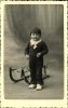 PHOTO D ENFANT AVEC LUGE BERNARD ROGET OU ROYET - Genealogía