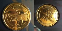 Malaysia  2013 1 Ringgit 80th Armed Forces 2013 Coin Nordic Gold BUcoin - Malaysie