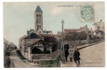 CPA - CHAMPAGNE-SUR-OISE - LA RAMPE - Petite Animation - Colorisée - 1905 - - Champagne Sur Oise