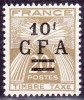 Timbre-taxe Gommé Neuf** - Type Gerbes De 1946-50 - N° 42 (Yvert) - Réunion 1948 - Postage Due