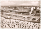 Borkum - S/w Strand Mit Wandelhalle - Borkum