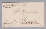 Heimat AG Gränichen 1854-06-09 Lang-O I.Kasten BOM >Seengen - ...-1845 Prephilately